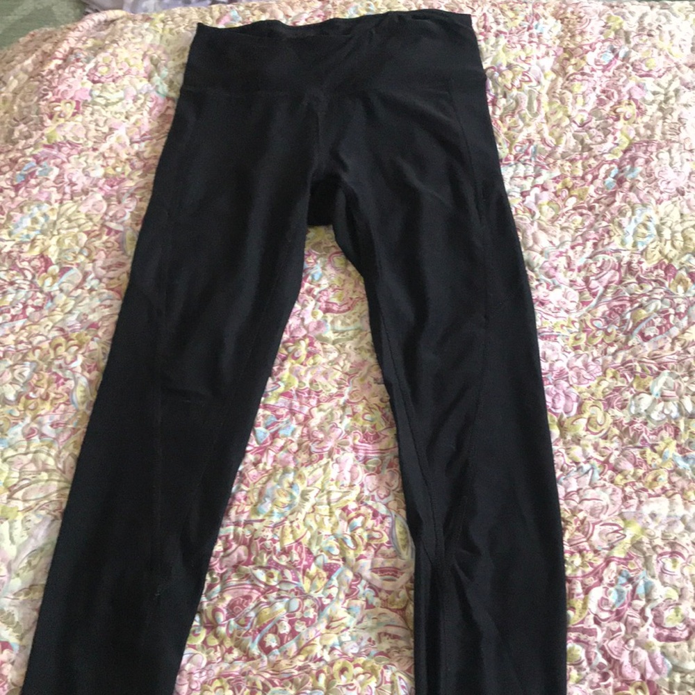 black work out leggings